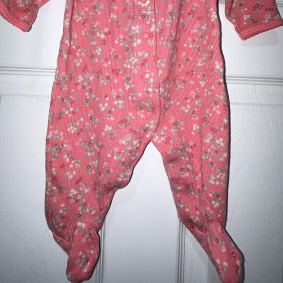 Adorable Floral Carters One Piece 3 Months NWOT - Picture 3 of 4